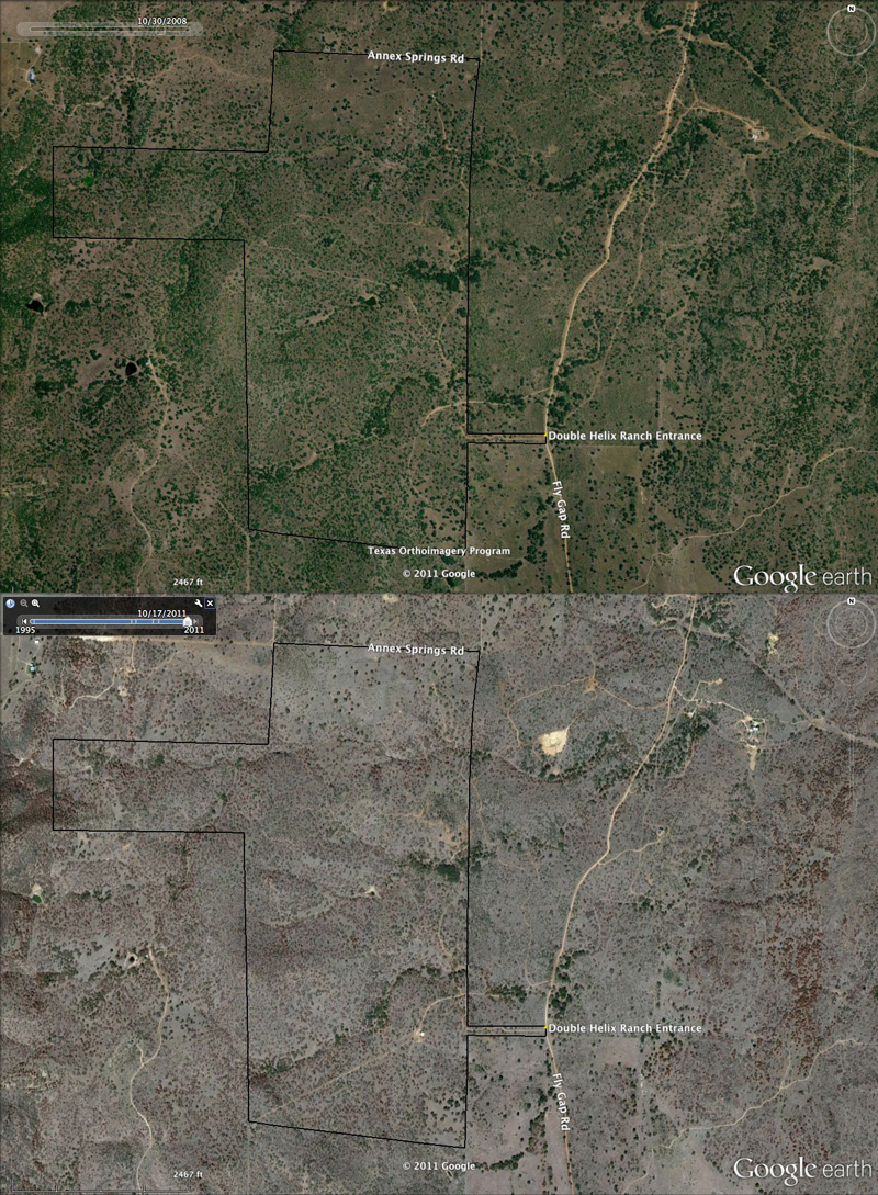 Drought Comparison, 2008-2011