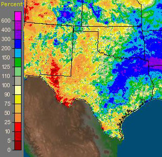 September/October rainfall 2009